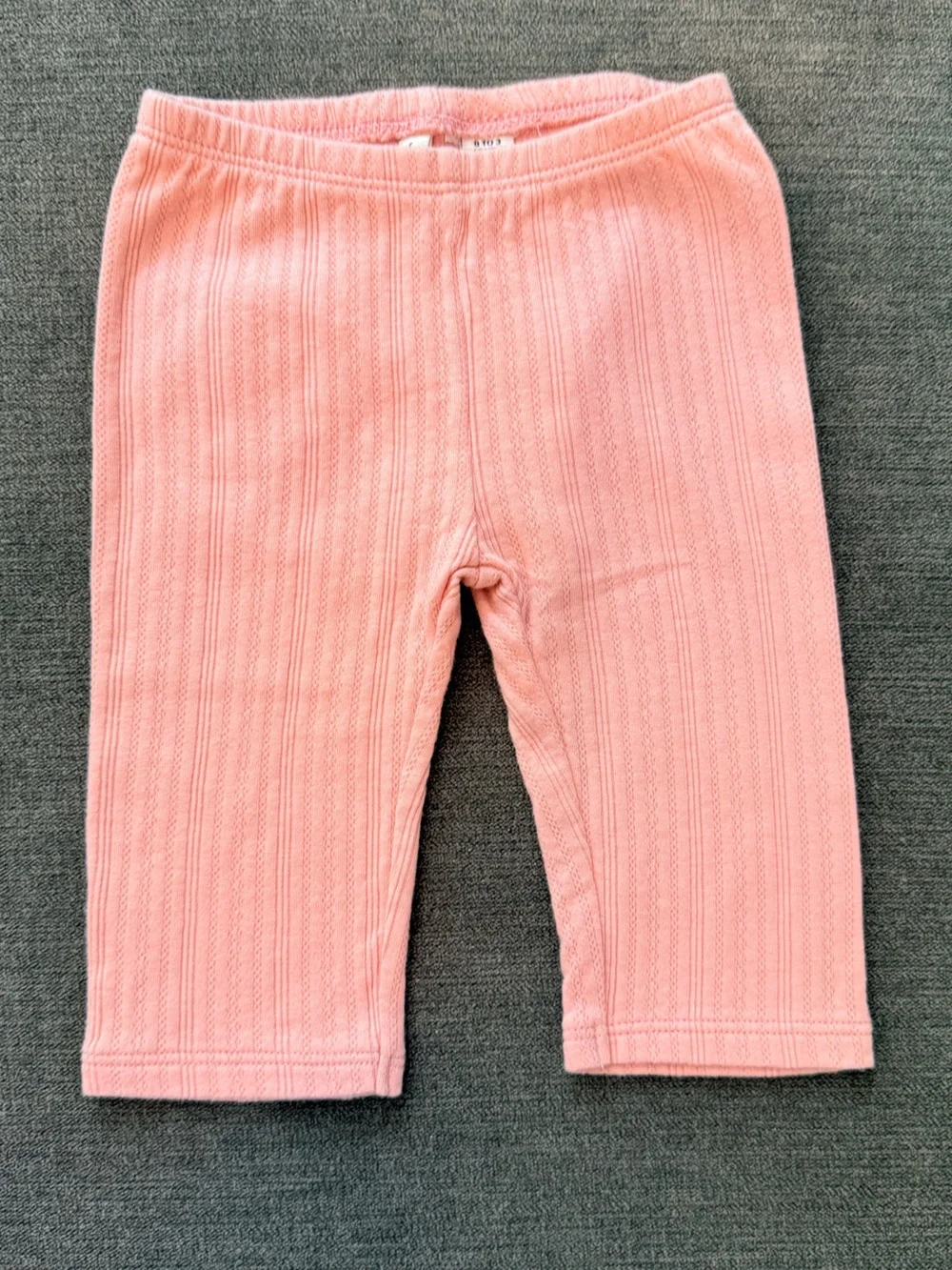 Janie and Jack Baby Pink Pointelle Wrap Matching Set 0-3 Months